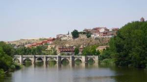 Pont sur le Duero a Simancas