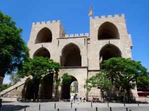 Porte Serrenos (entrée de la cité de Valence)