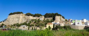 Les fortifications du Château de Dénia 