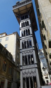 Ascenseur de Santa Justa (élévation 45 mètres)