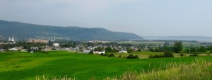 Baie-St-Paul prés du Fleuve St-Laurent 