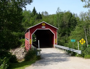 Un des derniers ponts couverts du Québec