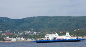 Tadoussac et le traversier