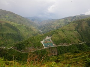 Attaque du second col de la journée 