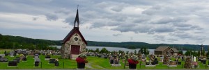 Chapelle et cimetière de Sayabec